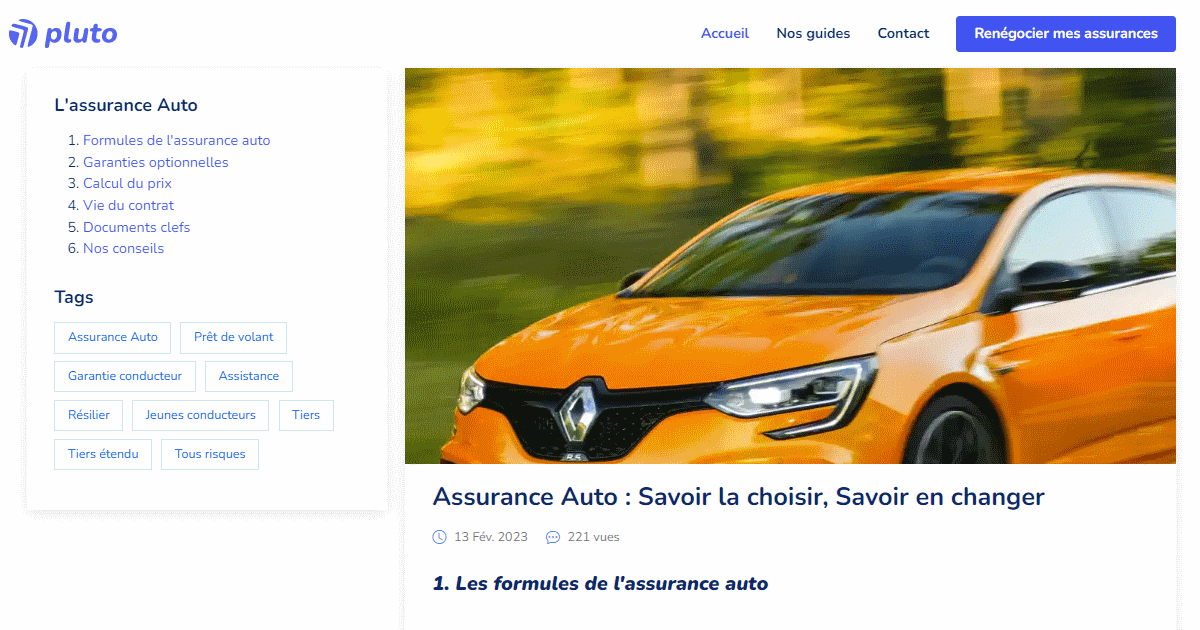 découvrez comment choisir la meilleure assurance auto avec avril. comparez les offres, bénéficiez de conseils d'experts et trouvez la couverture qui vous convient le mieux. assurez votre véhicule en toute sérénité!