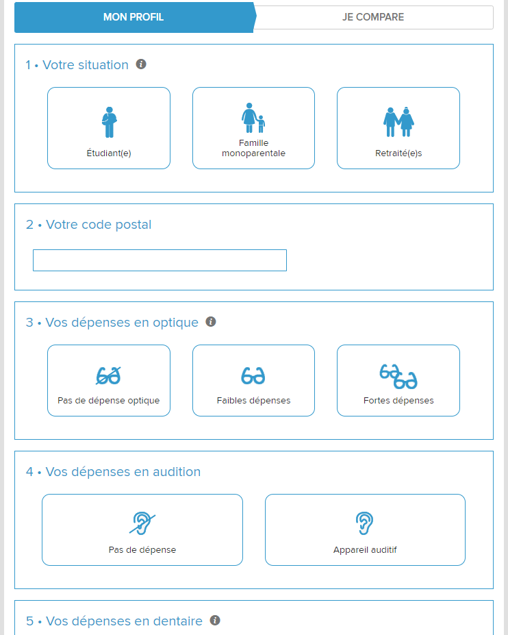 découvrez notre comparateur de mutuelles ufc, un outil simple et efficace pour trouver la couverture santé qui correspond à vos besoins et à votre budget. comparez les offres, consultez les avis et faites le choix éclairé pour une protection optimale.