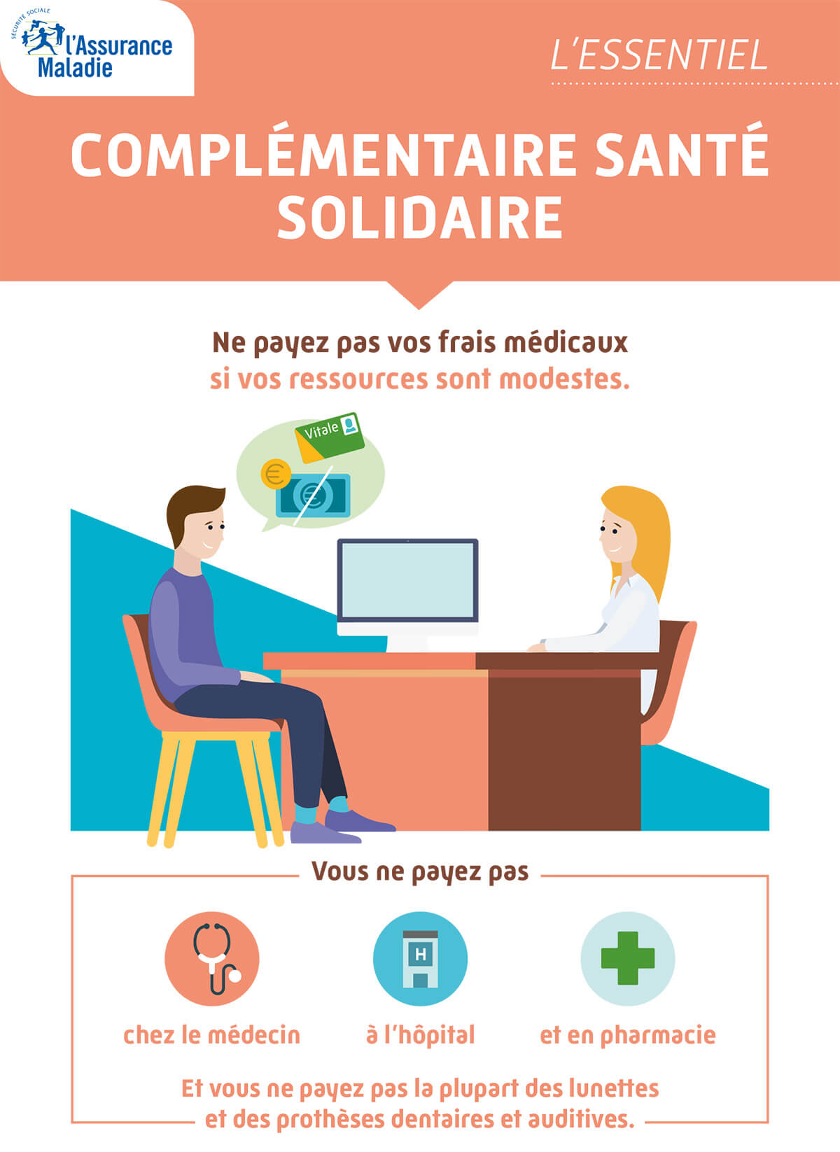 découvrez la complémentaire santé solidaire, une solution d'assurance santé accessible pour les personnes à revenus modestes. profitez de remboursements optimisés pour vos frais médicaux et d'une couverture adaptée à vos besoins, tout en bénéficiant d'un soutien pour un accès aux soins de qualité.