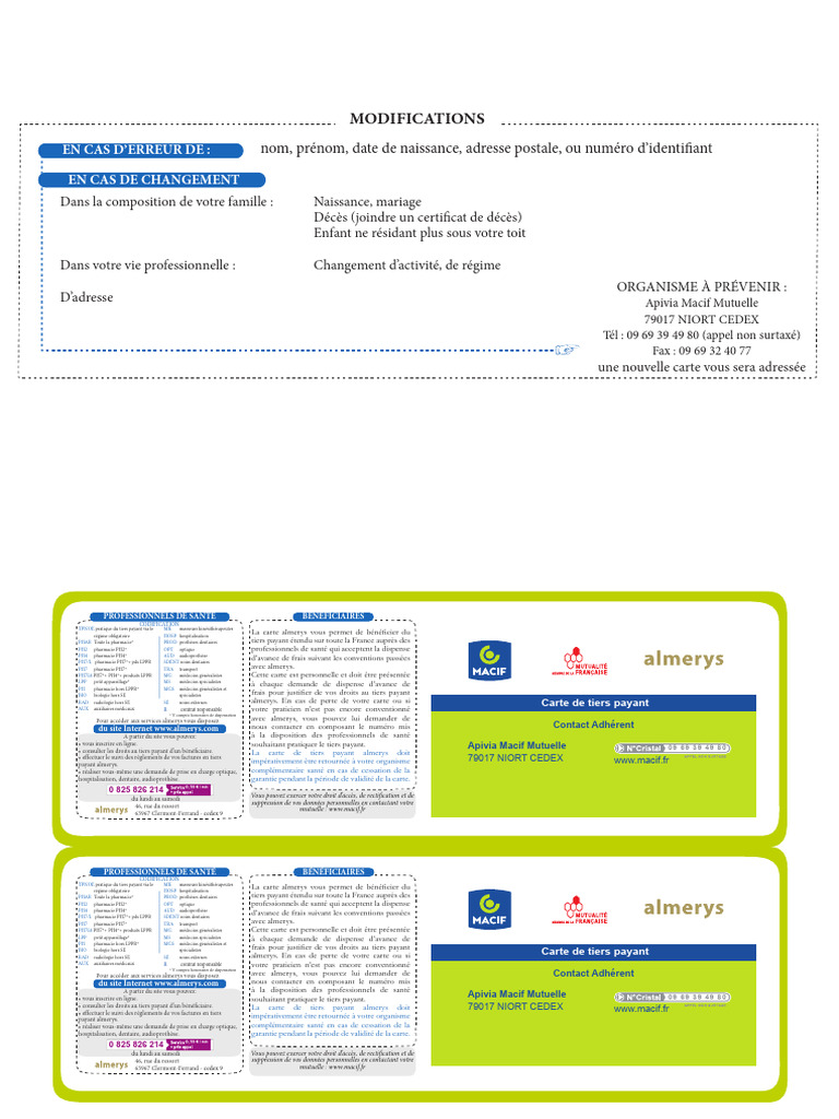 découvrez la complémentaire santé macif, une solution adaptée à vos besoins pour une couverture optimale. bénéficiez de services personnalisés, d'un large réseau de professionnels de santé, et d'options flexibles pour protéger votre santé et celle de vos proches.